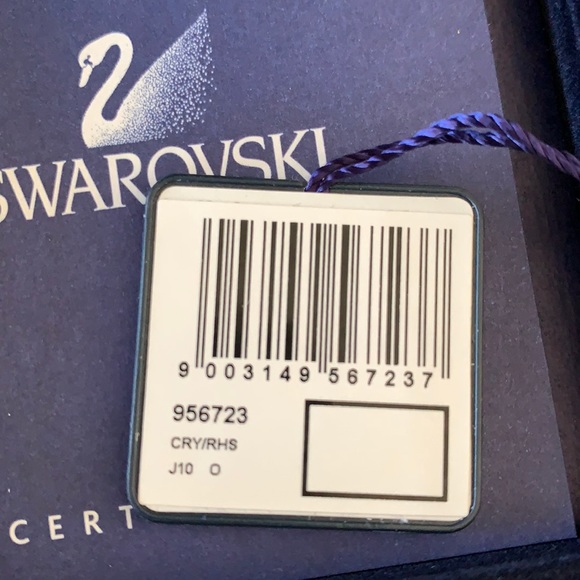 Swarovski Silver Open Heart Necklace - Picture 4 of 4